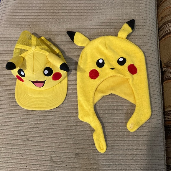 Pokemon Other - Unisex Pokémon Pikachu SnapBack and Beanie Set